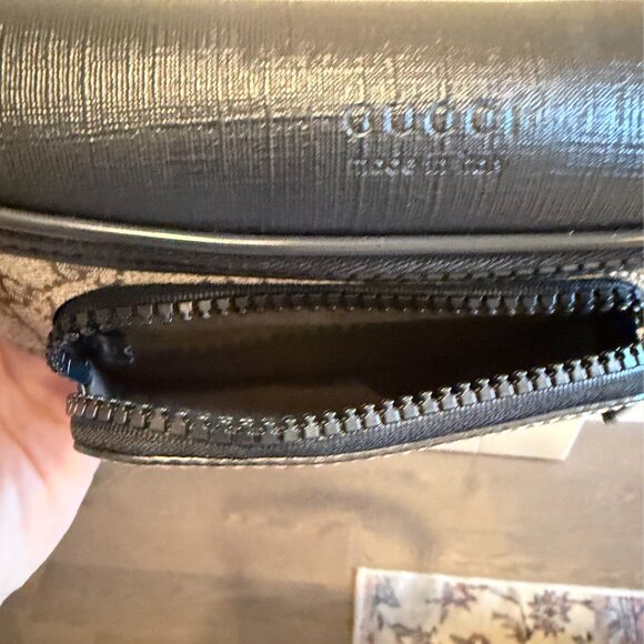 Gucci Black GG Supreme Canvas Eden Belt Bag - Picture 8 of 11